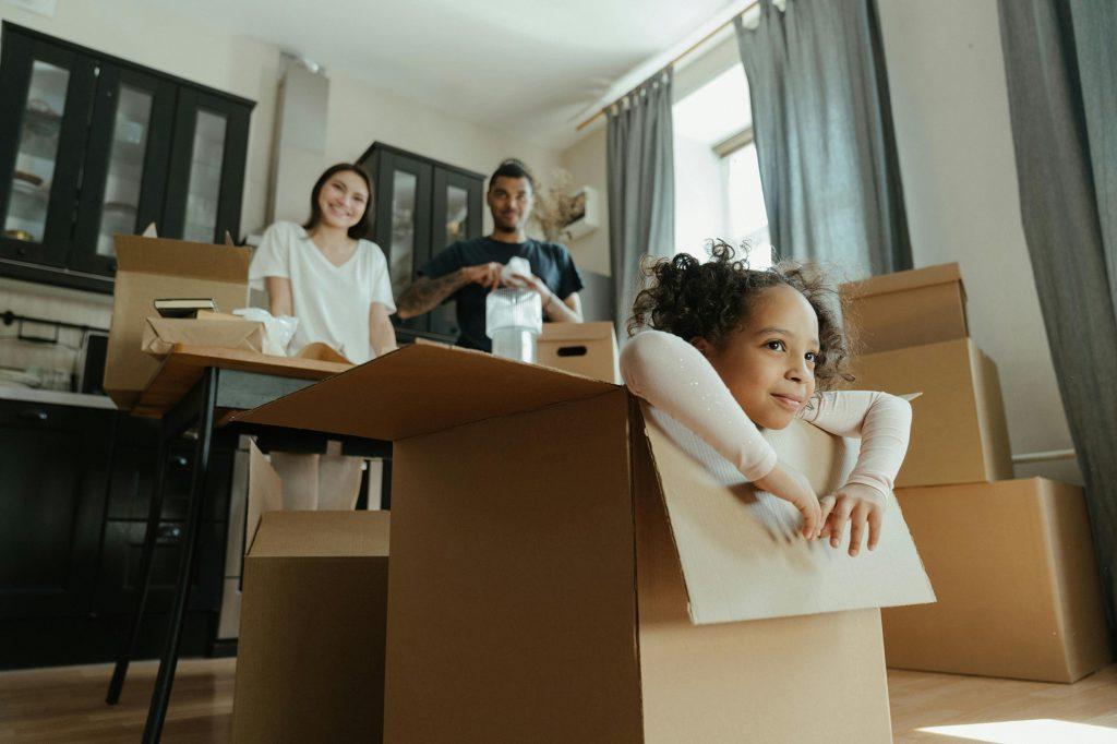 New family moving into residence at Foundry Lofts